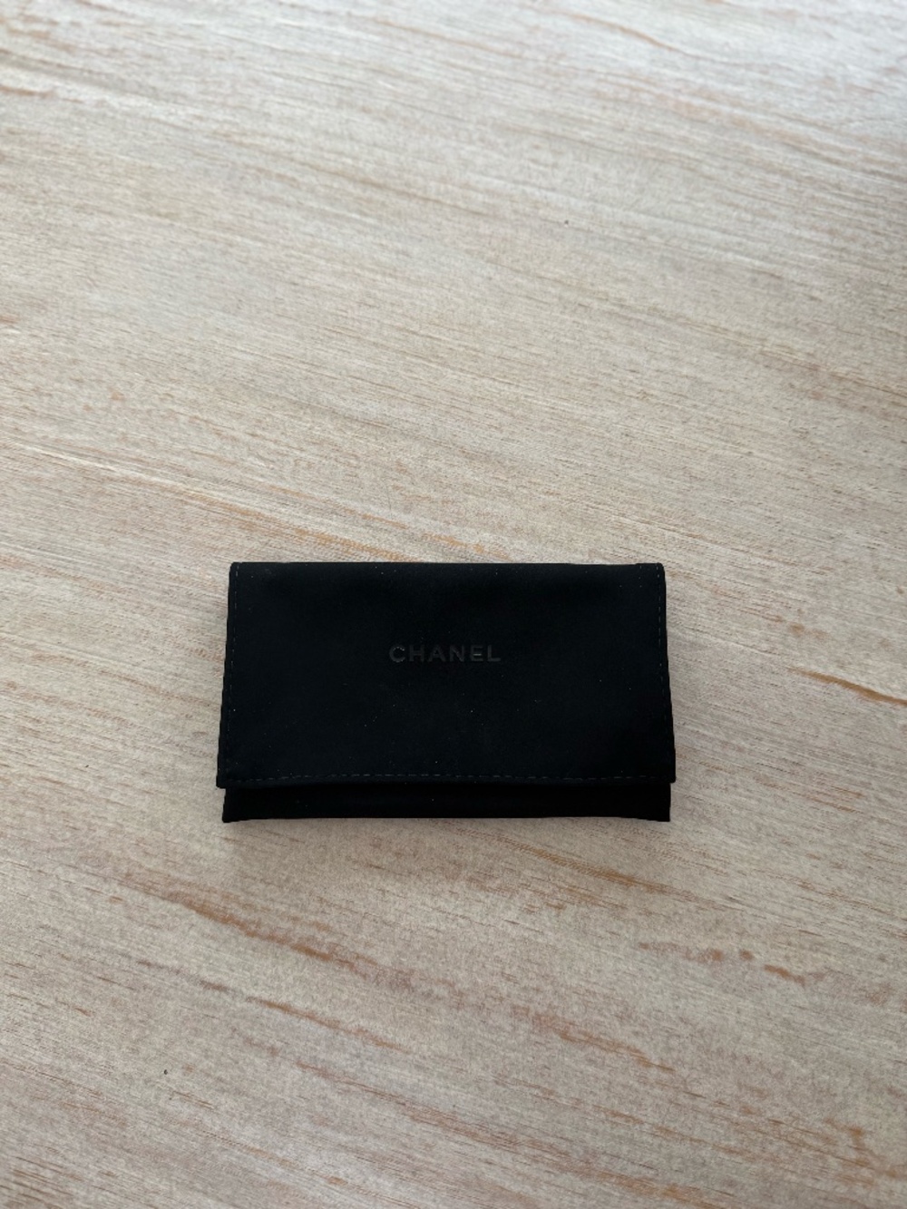 Authentic CHANEL Black Small Dust Bag Pouch Empty Luxury Packaging